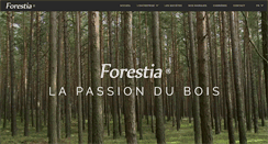 Desktop Screenshot of forestia.fr